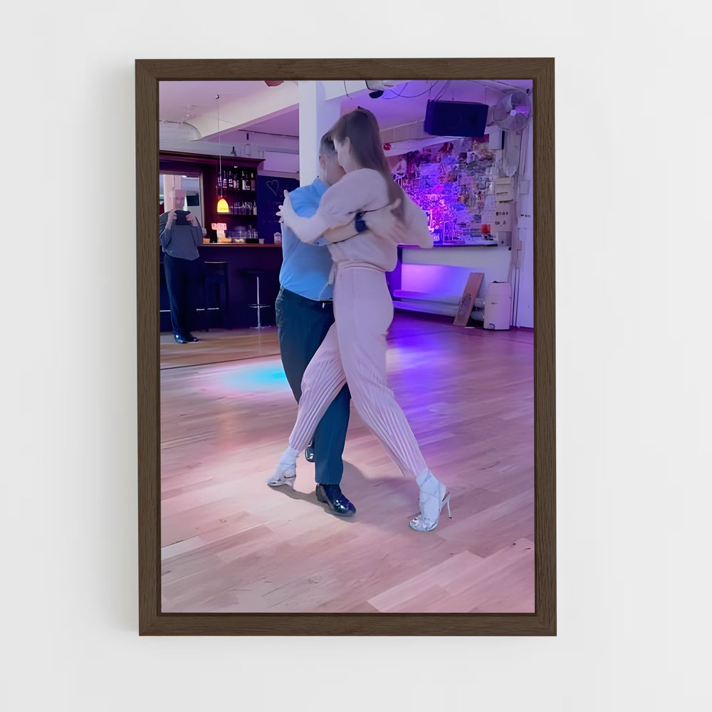 Poster Tango Sous Le Vent – affiche Danse (vue 5)